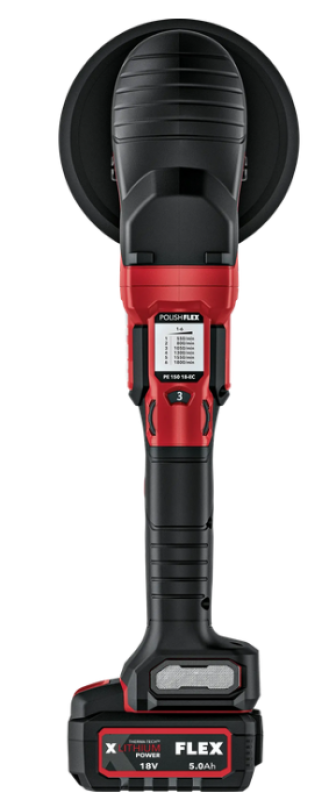 Flex Akku Rotationspolierer PE 150 SET *NEW*